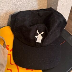Dutch Bros Black Hat with White Logo